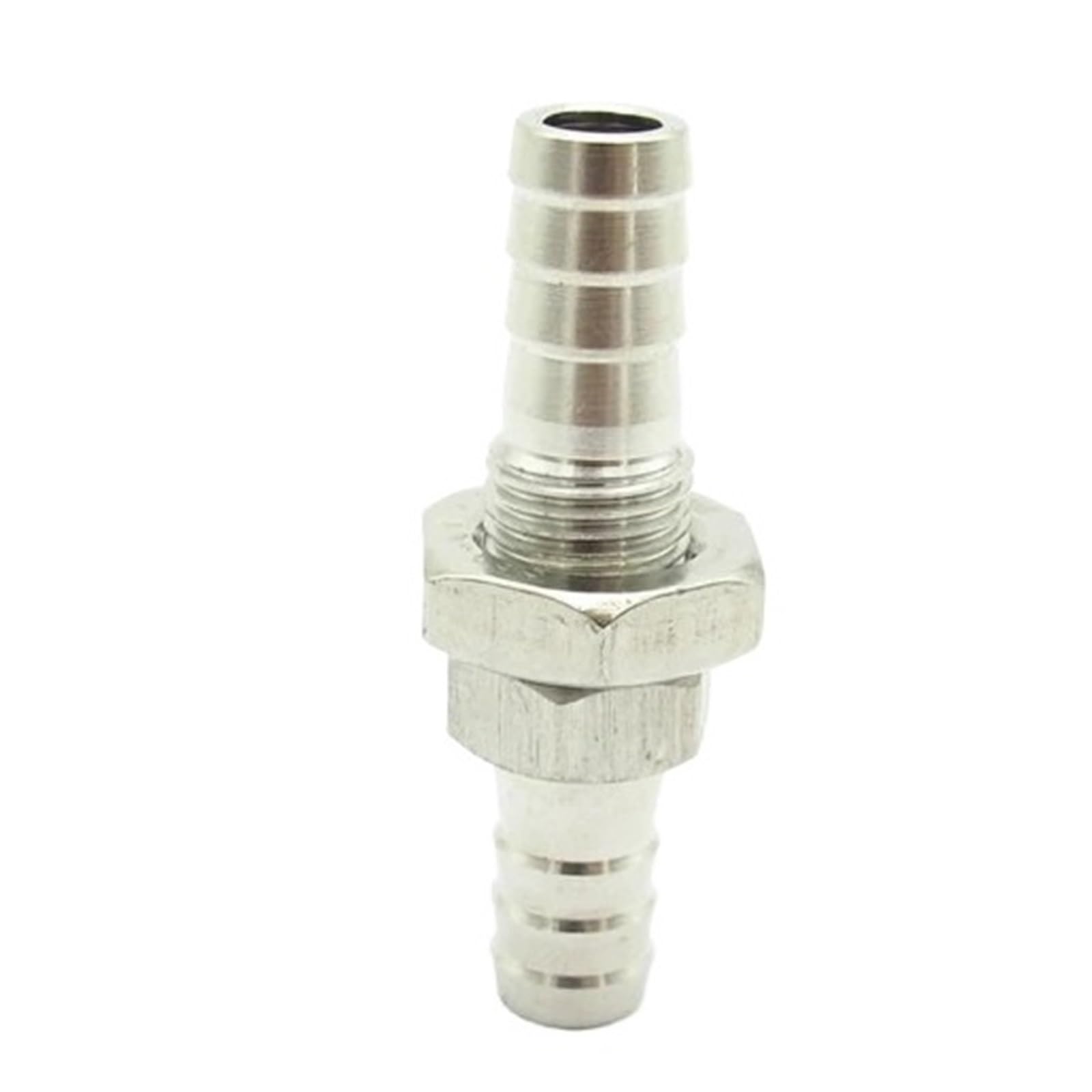 Epaknhgd 10-12Mm 1Pc 304 Stainless Steel Barbed Tube Pipe Fitting Coupler