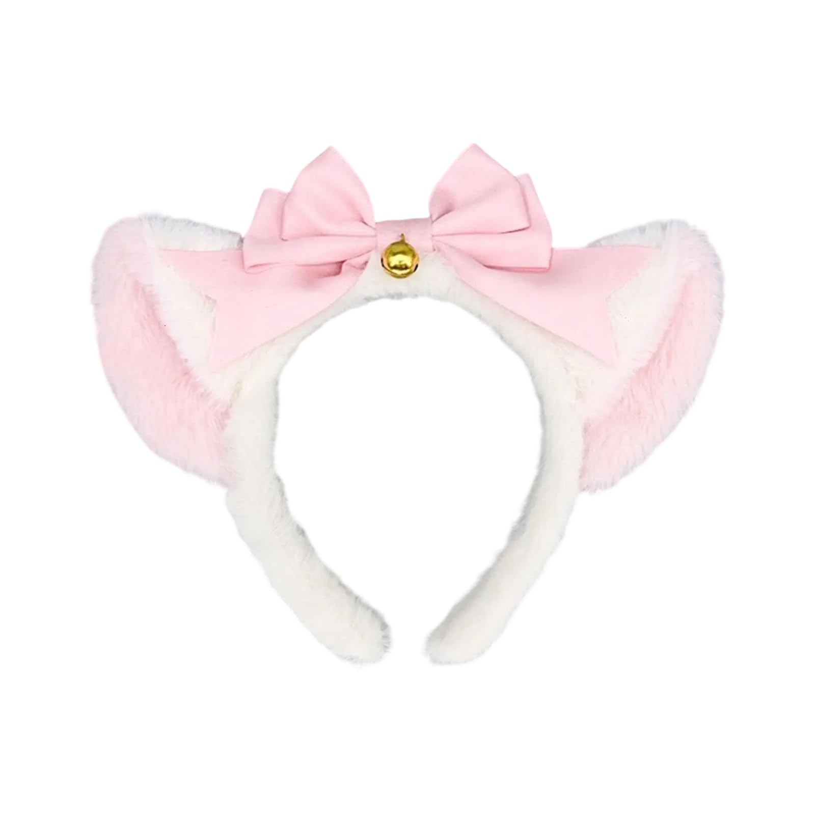 Xjdzineq Kitten Role Play Costume Animal Ear Headband Tail Halloween Animal Cosplay Accessories for Women Girl Birthday Halloween Girls' Headband