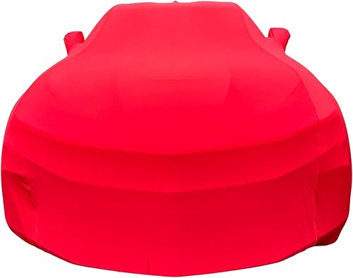 Miniatura 2 de Funda interior de coche compatible con Chevrolet Camaro 2010-2023 SS, RS, ZL1, Z28 (rojo)