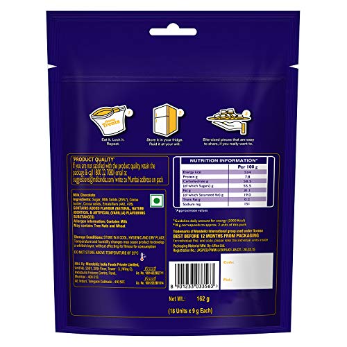 Image of Cadbury Dairy Milk Silk Chocolate Home Treats Pack, 162 Gram