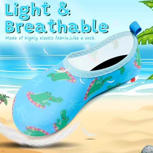 Image of VIFUUR Kids Water Shoes Girls Boys Quick Dry Aqua Socks for Beach Swim Outdoor Sports