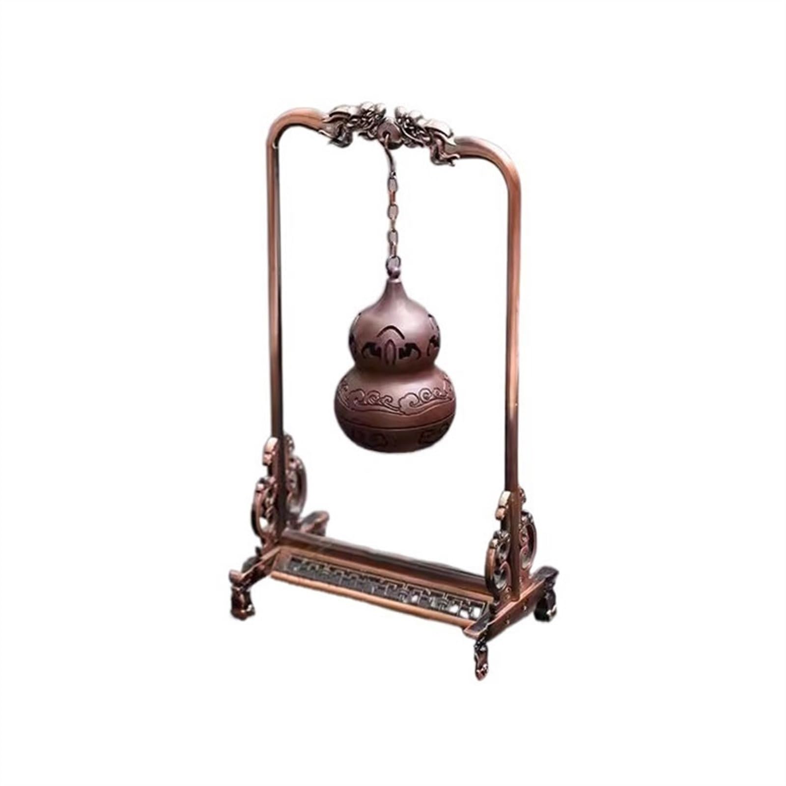 Incense Pot Creative Gourd Shaped Reverse Flow Incense Burner Indoor Hanging Decoration Zen