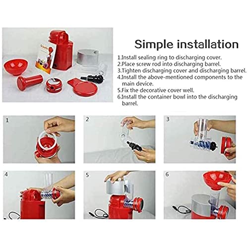 fikujap Softeismaschine Zuhause, Frozen Yogurt Sorbet Maker Automatikmaschine, Eismaschinenmaschine Für Zu Hause… – Bild 8
