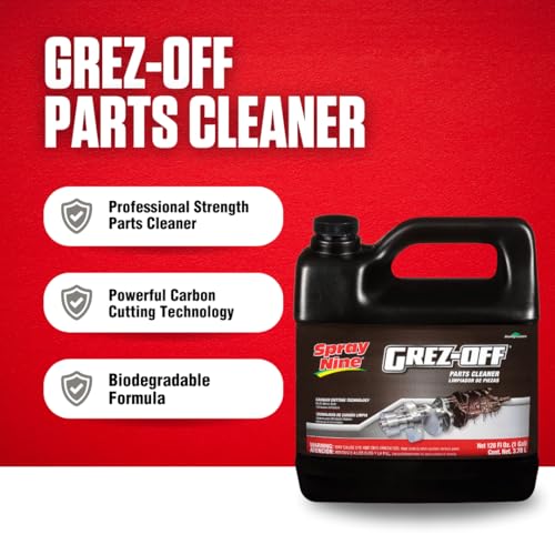 Image of Spray Nine 22701 Grez-Off Heavy Duty Degreaser, 1 Gallon (Packaging may Vary) (Pack of 2)