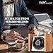 Watch Winder Smith Bamboo Single Watch Winders for Automatic Watches with Timer, Fits Standard to Super Large Size Watch