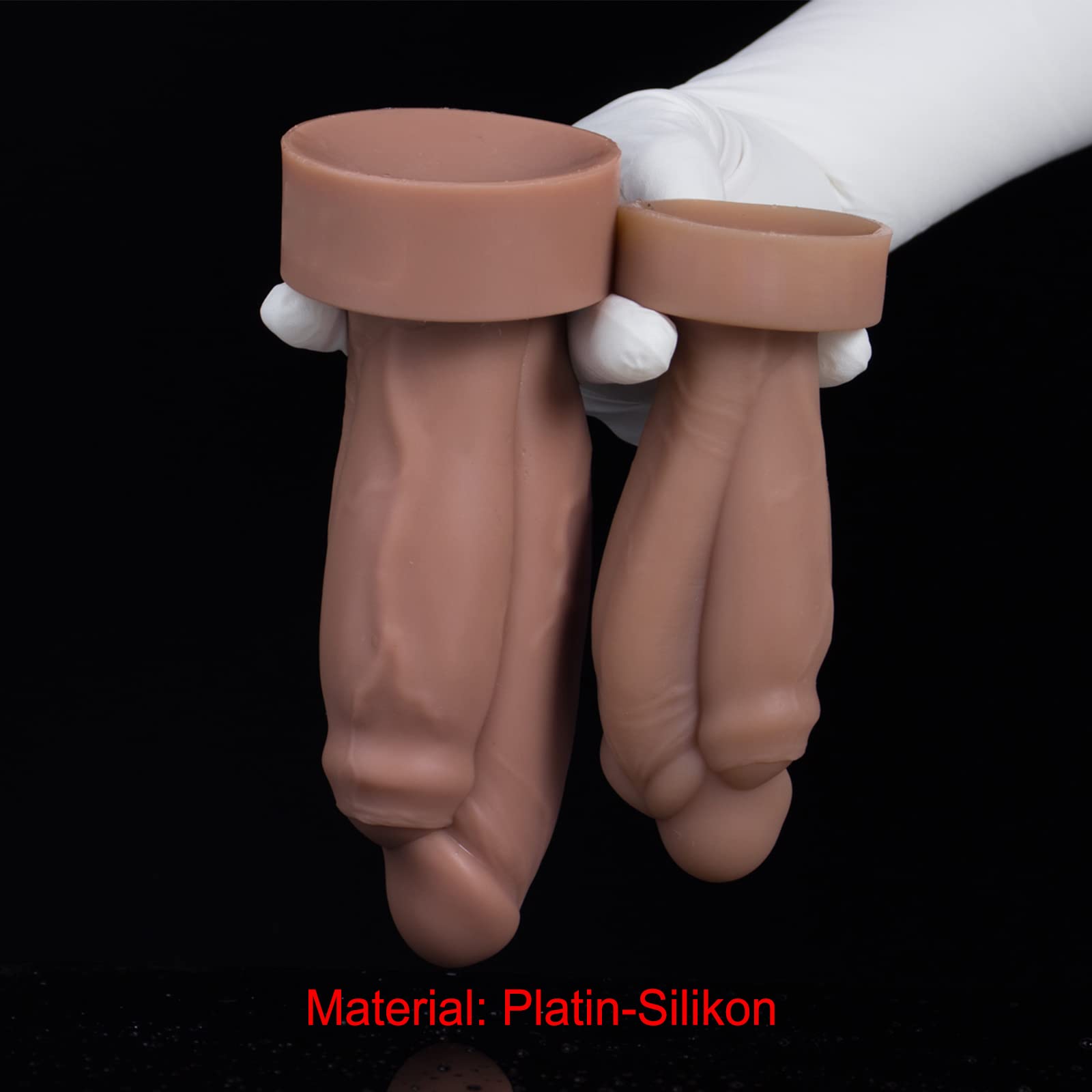Mostro Plug anale Dildo anale Butt plug Silicone Realistico Dilatatore ano spesso con ventose Stimolatore del punto G della prostata Masturbazione Giocattolo sessuale per uomini Donne Principianti(L)
