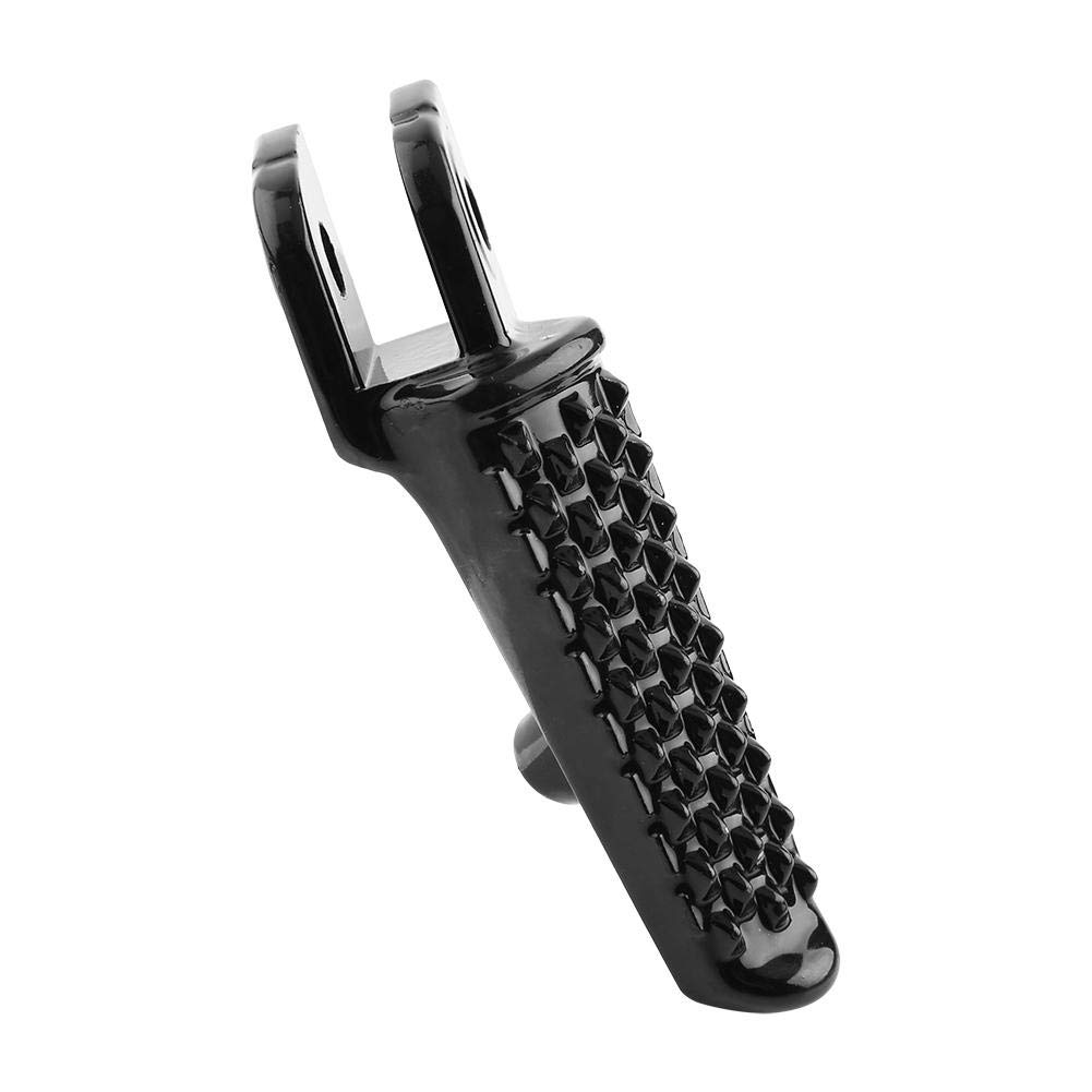 Reposapiés para moto, reposamanos delanteros de motocicleta, pedales de reposapies de moto reposa pies delanteros para CBR600 F4I CBR919 CBR1000 (negro)