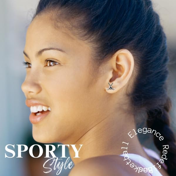 Field Hockey Stud Earrings - Image 4