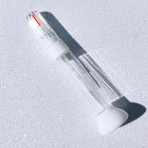 10 Caneta Base Tubo Aplicadora Esmalte Goma Laca 2 Pontas Unha Manicure