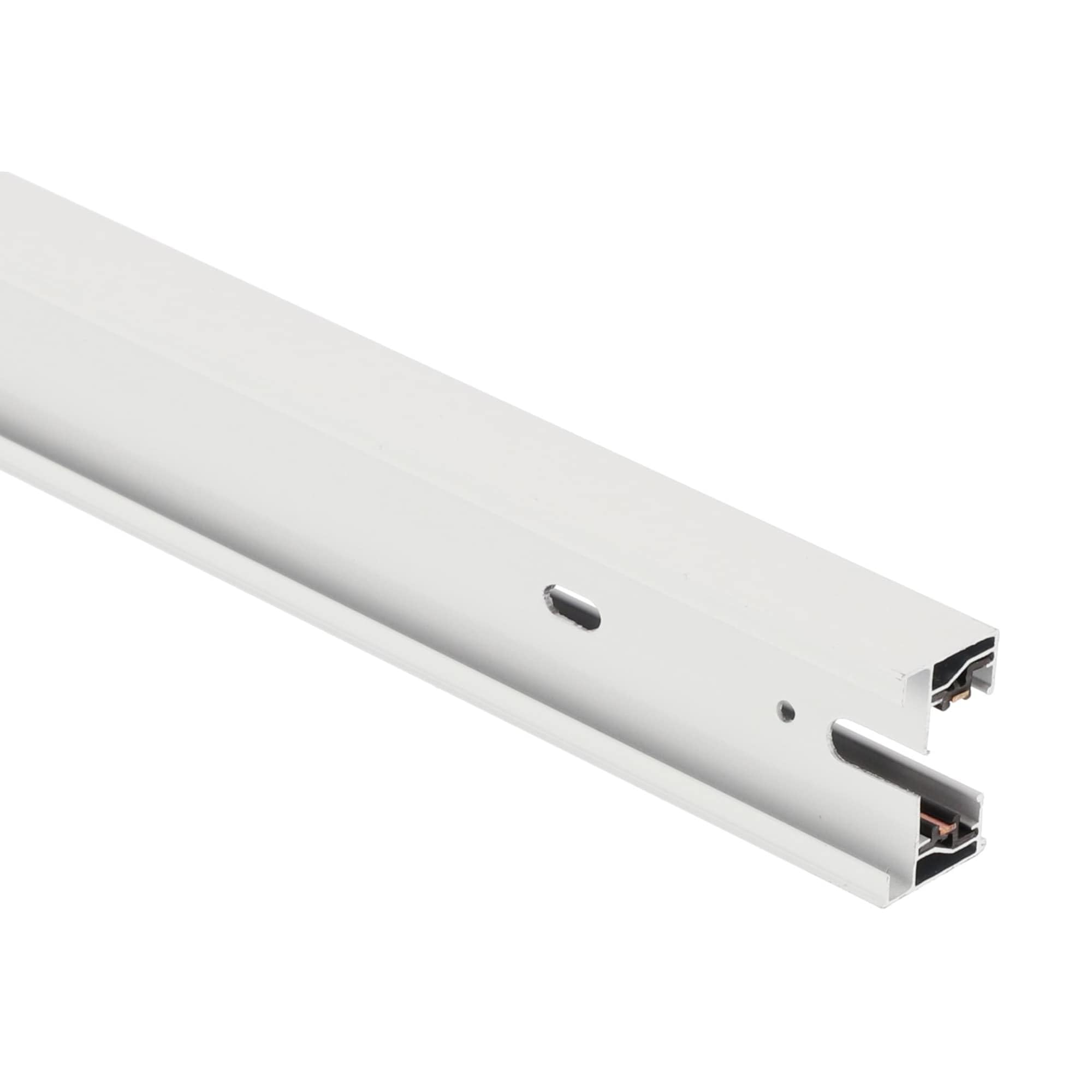 EDO - Sistema SEVA - Binario da Soffitto Monofase Bianco - Profilo Luminoso da Superficie per Faretti LED - Barra da Soffitto SEVA Track 1.9 m, 220–240 V, IP20 Illuminazione a Binario