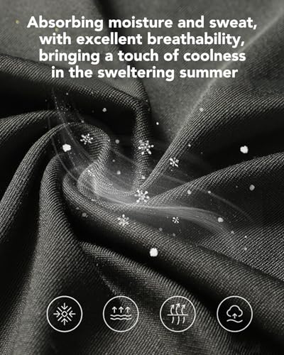 3PCS Colors Cooling Neck Gaiter Face Cover Scarf, Soft Windproof, Hiking Cycling Running UV Protection Mask for Men,4