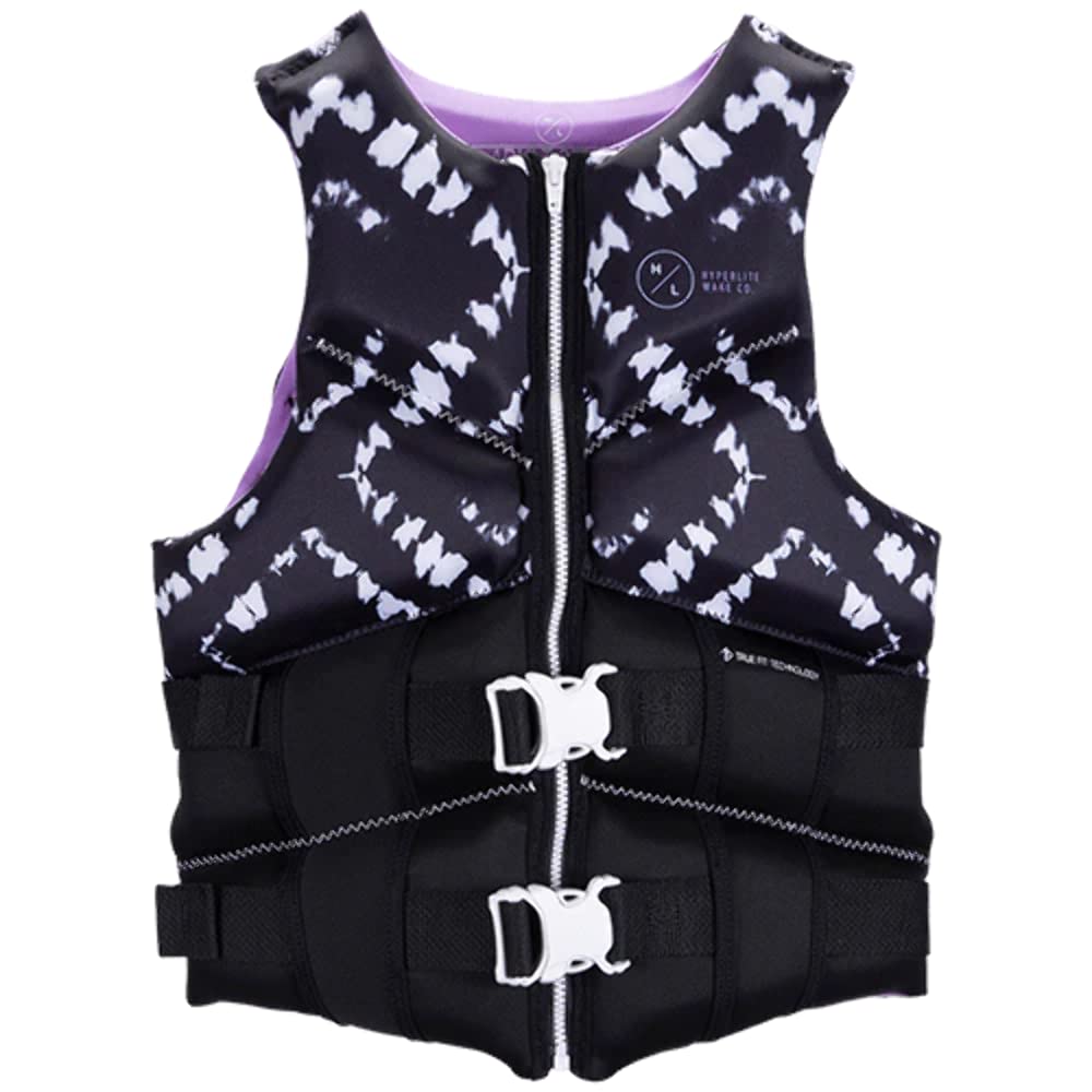 Hyperlite Logic CGA Womens Wakeboard Vest Black/Purple Sz XL