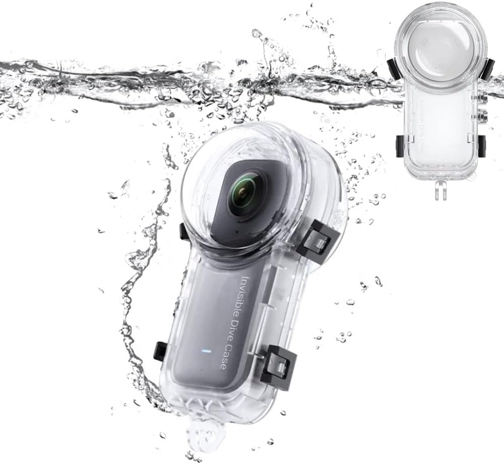 Xacti 広角レンズ シルバー 360° 見守り防水対応カメラ Amazon | 【MARR】Insta360 X4 Air見えない潜水ケース 360度カメラ