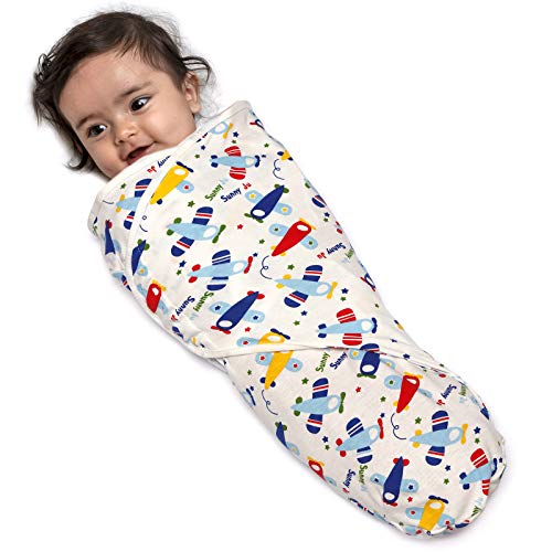 Swaddle - Sacco a pelo regolabile, 100% cotone
