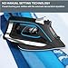 Rowenta Smart Steam Iron, Perfect Temp Technology, 35 Gram/Minute of Continuous Steam Output, DW3261U1, Auto Shutoff, Black