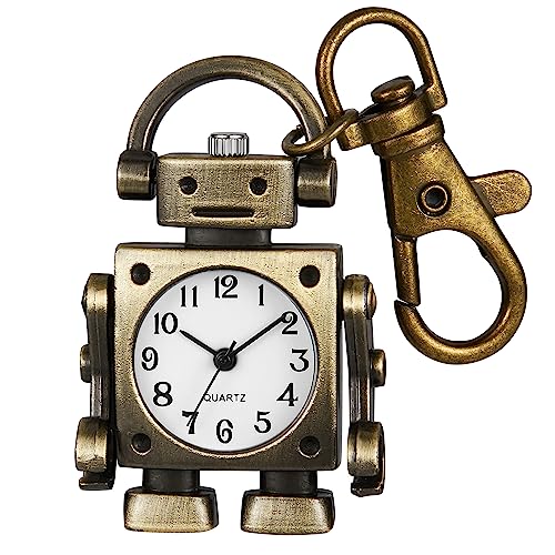 men39s portable quartz pocket watch with key chainportable quartz arabic digital dial pocket watches with chain