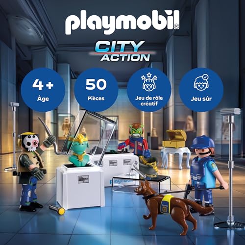 Playmobil 71876 Arrestation de cambrioleurs au musée Les policiers - vue 4