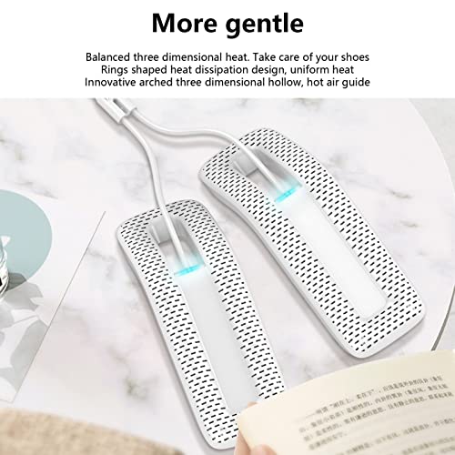 Secador de Calzado Eléctrico USB Blanco miniatura 4