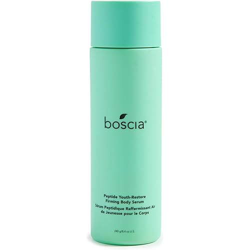 boscia Peptide Youth-Restore Firming Body Serum - Vegan, Cruelty-Free & Natural Skin Care - Anti-Aging Body Serum with Niacinamide - Hypoallergenic & Dermatologist-Tested - For All Skin Types - 8.4 Oz
