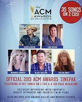 Audio CD Official 2013 ACM Awards Zinepak 2-CD Walmart Exclusive Book