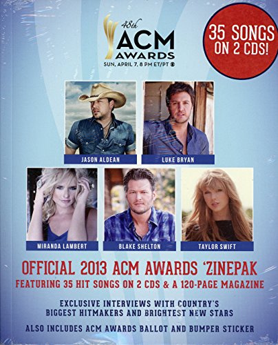 Official 2013 ACM Awards Zinepak 2-CD Walmart Exclusive
