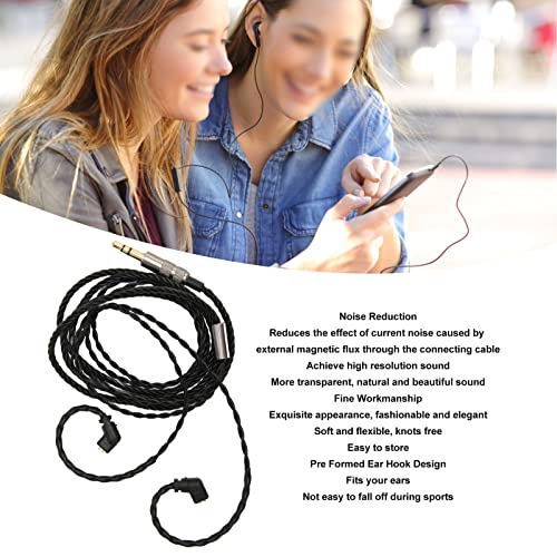 Earphone Upgrade Cable 2 Pin 0.78mm,Noise ReductionEarphone Wire,Replacement Wire for KZ UE, CCA, TRN, QDC - Image 2
