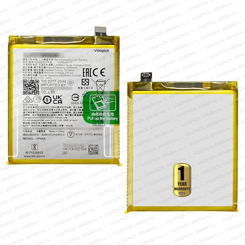 Image of BLPA35 Battery for Realme 12 Pro+ (RMX3840) with 1 Year Warranty. [5000mAh-Capacity] (Submarine Blue, RMX3840)