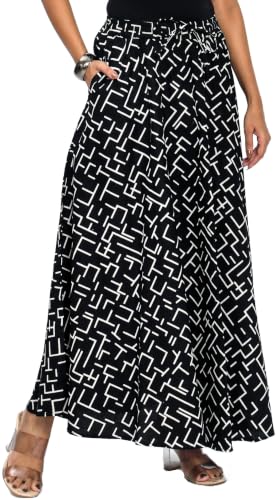 Image of Premium Cotton Skirt for Women with Pocket, Free Size