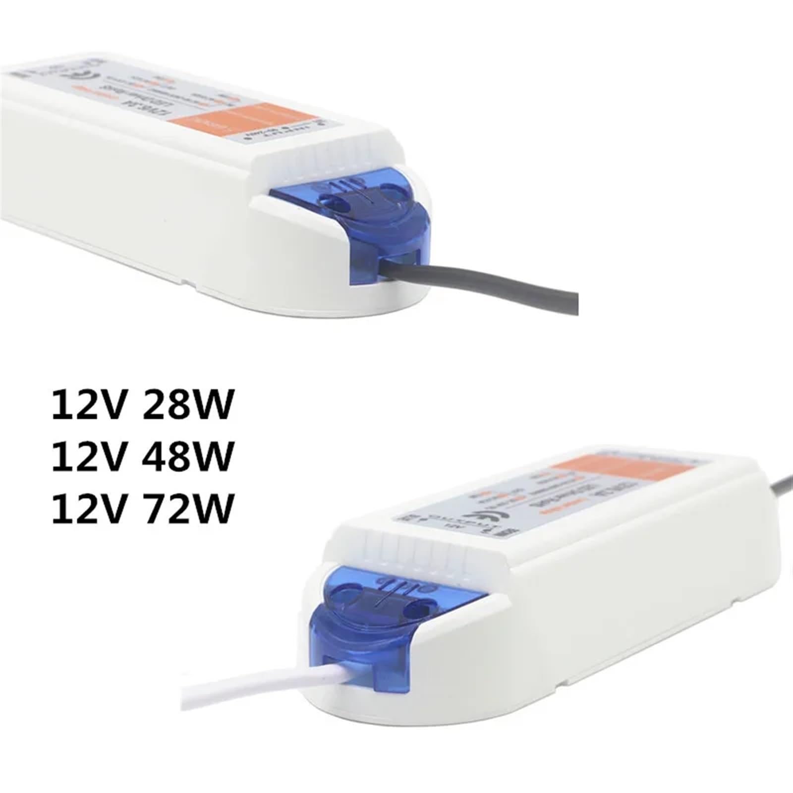 Zasilacz 12 V 110 V 220 V do 12 V oświetlenie 100 W 72 W 48 W 28 W 18 W DC Zasilacz 12 V Sterownik LED do paska LED (100 W)