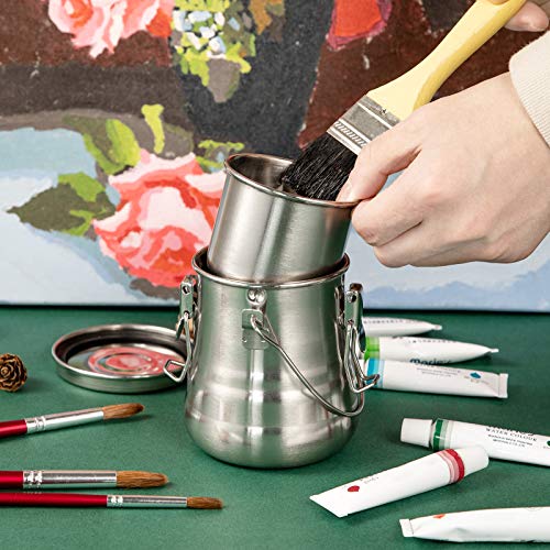 Mylifeunit Paint Brush Washer, Airtight Stainless Steel Brush Cleaner thumb #4