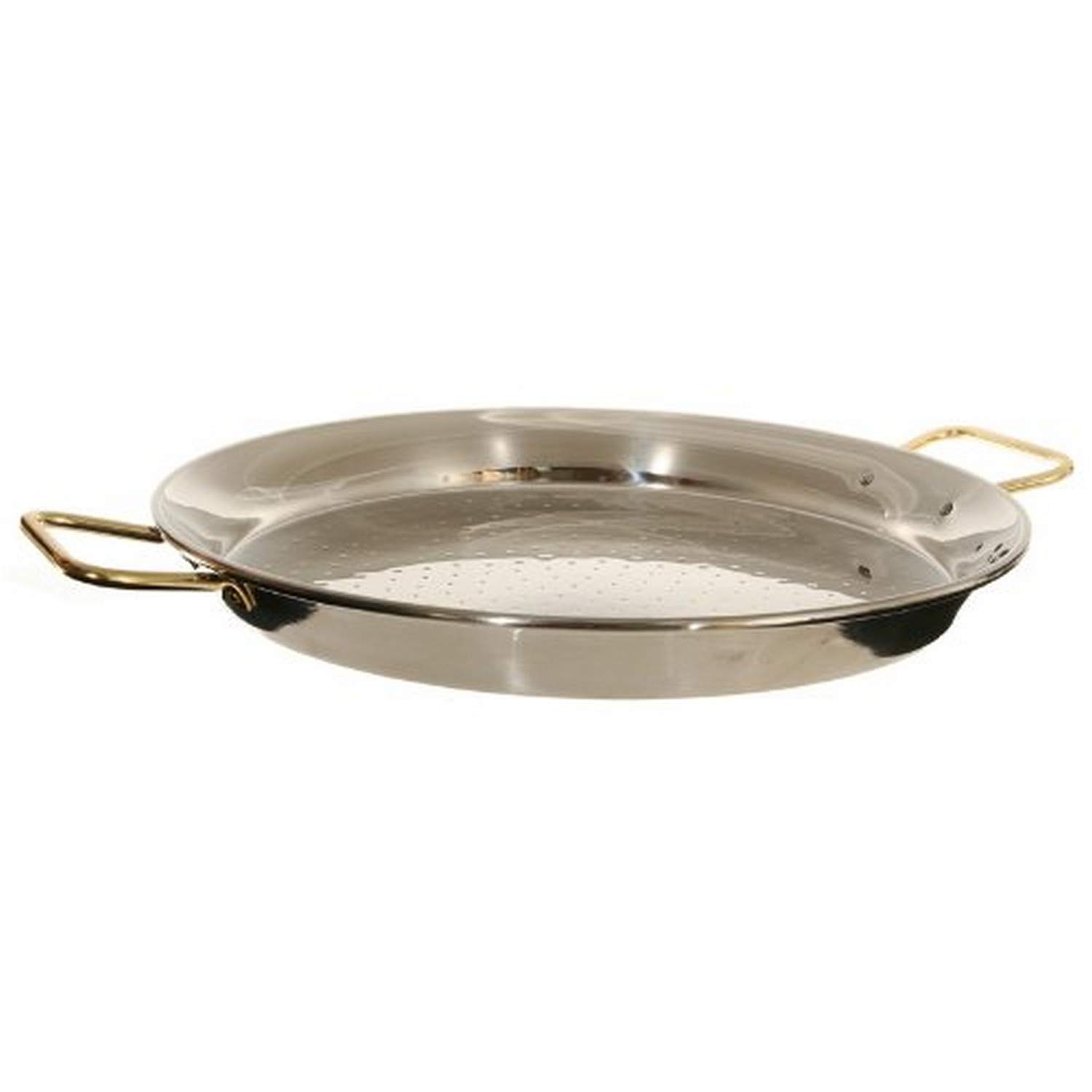 Garcima 18-Inch Stainless Steel Paella Pan, 46 cm