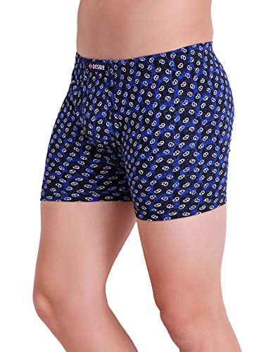Image of T.T. Pure Cotton Printed Trunks for Men | Regular Fit | Snug Fit | Long Trunks | Inner Elastic | Soft and Comfortable |Assorted Prints| Pack of 3