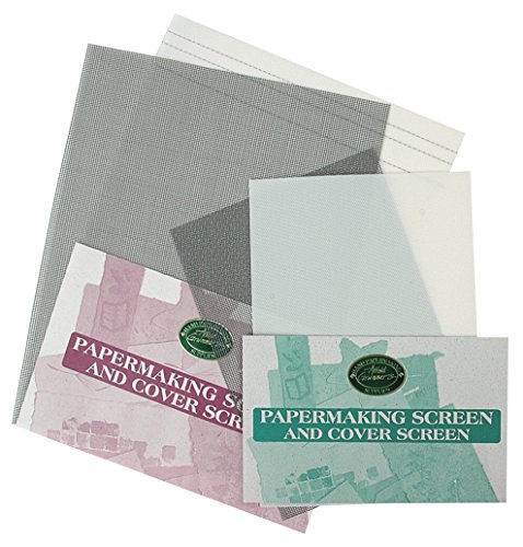 Arnold Grummer Medium Size Papermaking Screen, 6-1/4 x 9-1/4 Inch,White