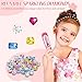 Hair Gem Stamper Kit Hair Styling Tool with Reusable Shining Gems Toy Bling Diamonds Hair Jeweler Accessories Hair Bedazzler Toys for Girls Christmas Birthday Hair Tool Gifts