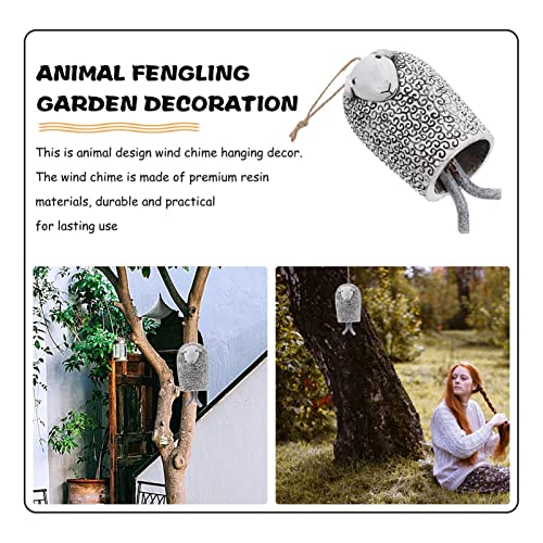 Milisten 65S4927ULIUU6D377179G0Y Vintage Home Decor Rustic Animal Wind Chimes thumb #2
