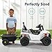 Best Choice Products Kids 12V Electric Ride On UTV Car and Trailer w/Parent Control, LED Lights, 2 Speeds, Bluetooth - White