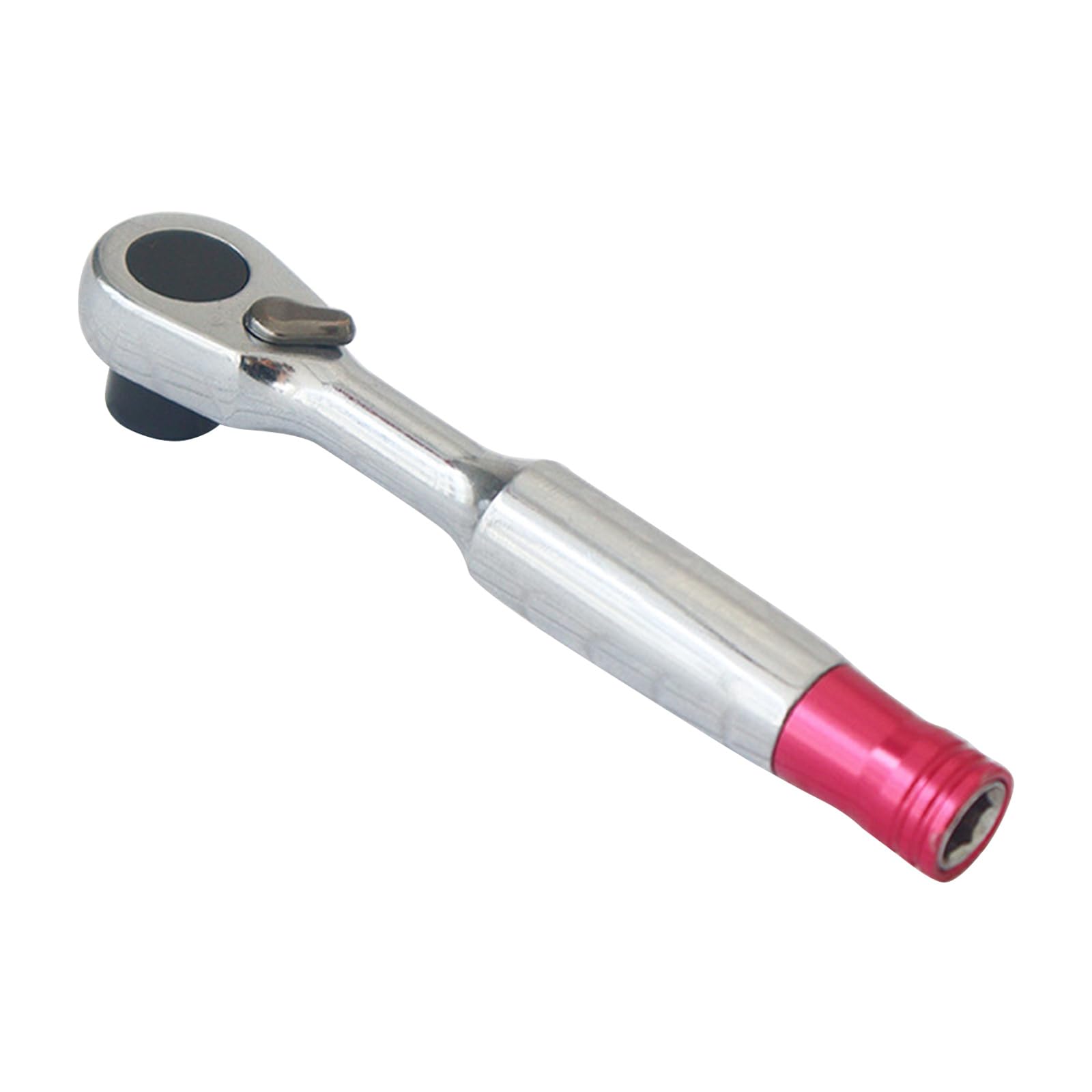 Llave De Carraca Reversible 1/4" | 72 Dientes | Liberación Rápida | Mango De Goma | Acero Cr-V