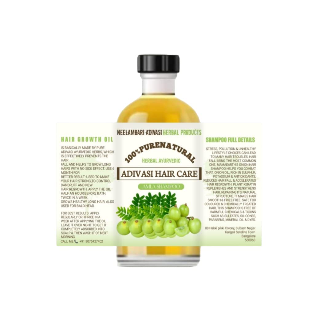 Neelambari Herbal AyurvedaADIVASI HAIR CARE 100% Pure Natural(ADIVASI HAIR CARE-005-250)