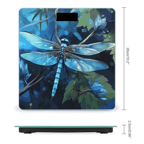 Báscula Digital de Baño JM con Pantalla LCD y Vidrio Templado miniatura 2