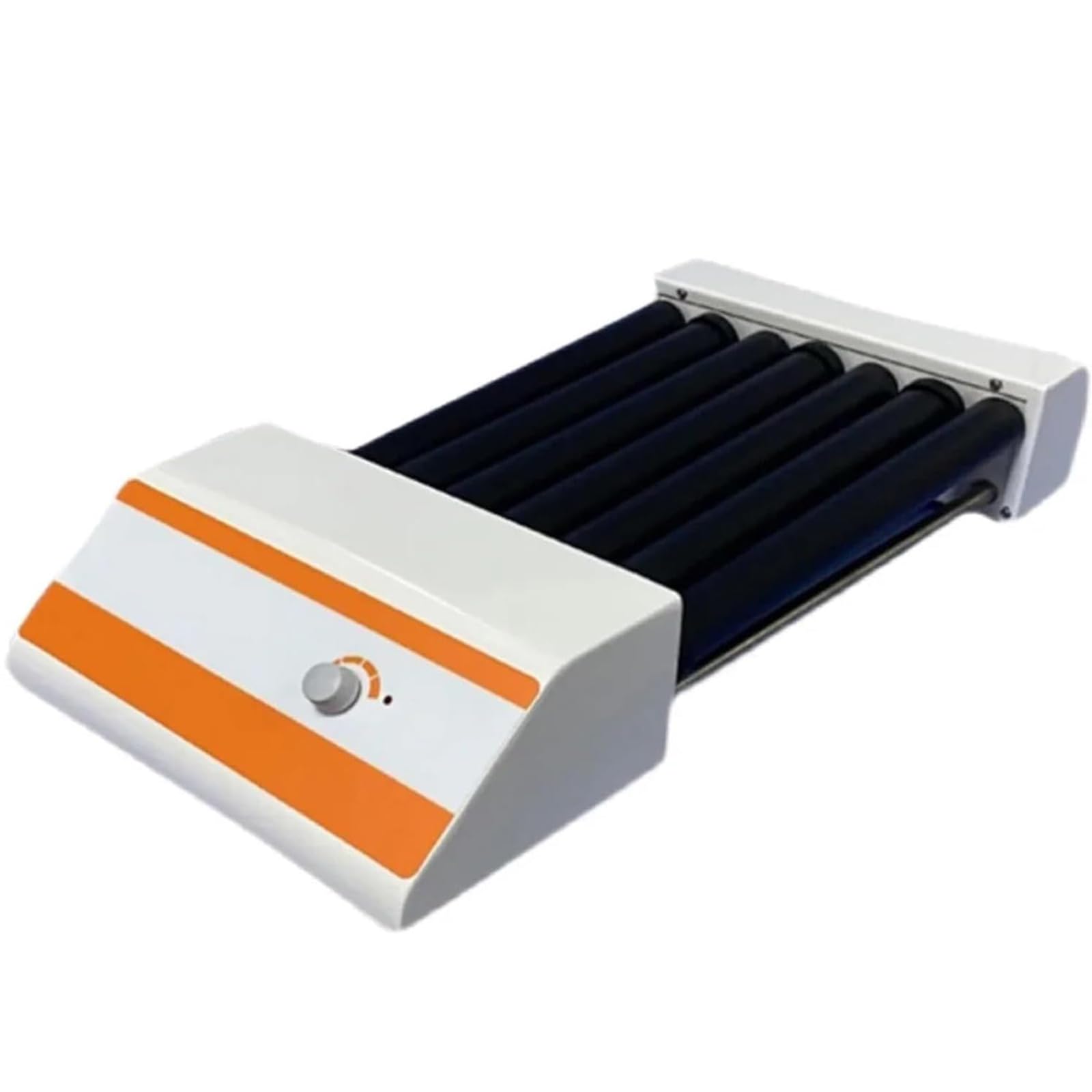 Mieszalnik Rolowy Laboratoryjny, 7-Rolkowy Rotator do Probówek z Regulowaną Prędkością 20-110RPM, Mieszalnik Wieloprobówkowy o Pojemności 4 kg, Oscylator do Próbkowania dla Probówek Wirówk Knob-Style