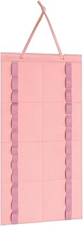 Bodhi2000 Organizador compacto de cinturón de artes marciales con lazo elástico para colgar cinturón de karate, color rosa