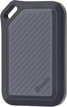 Biwin Amber External SSD 2TB PR2000 USB3.2 Gen2x2 Max Read Speed 2000MB/s Portable SSD IP67 Waterproof Dustproof Shockproof with USB A/C Cable Compatible with Windows/Mac OS, PS5, Android, iPhone 15