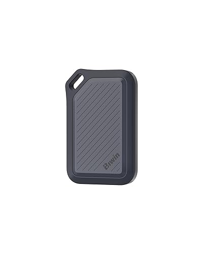 BIWIN PR2000 External SSD 8TB, Up to 2000 MB/s, IP67 Dust & Waterproof Portable SSD, Up to 3m Drop Protection, Support 4K 60FPS ProRes Record, USB-C USB3.2 Gen2x2, Black