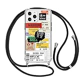 【Compatibilidad】 : Carcasa para Samsung Galaxy A52 6,5 pulgadas, Los orificios precisos le permiten acceder fácilmente a todas las funciones, Lleva tu móvil de forma segura con este práctico case con cordón para colgar en el cuello