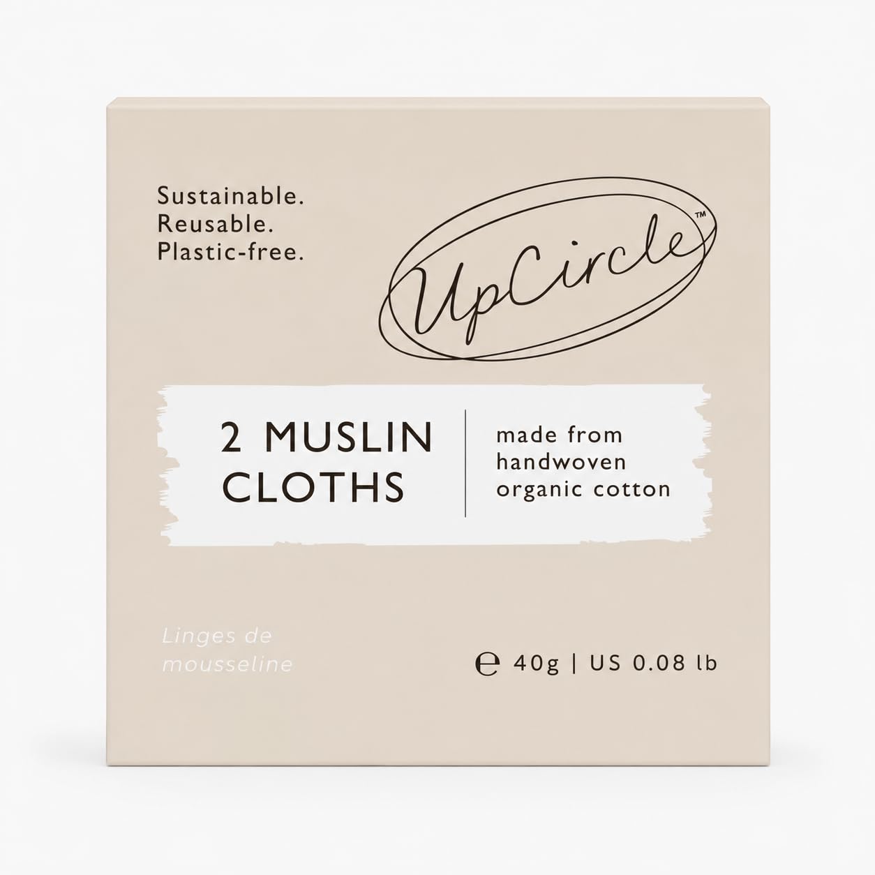 Upcircle Organic Muslin Cloths