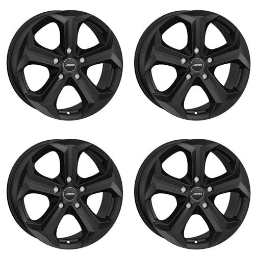 4x jantes en aluminium Autec XENOS 6.5x16 ET47 5x118 Schwarz matt