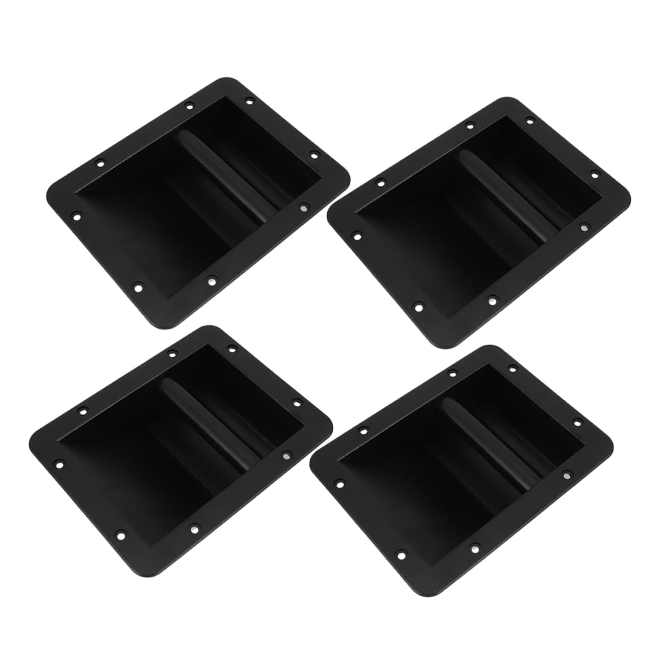 DOITOOL 2sets Speaker Handle Part Amplifier Handle Replacement Easy Install Lightweight Space-Saving Speaker Grasp 4pcs*2