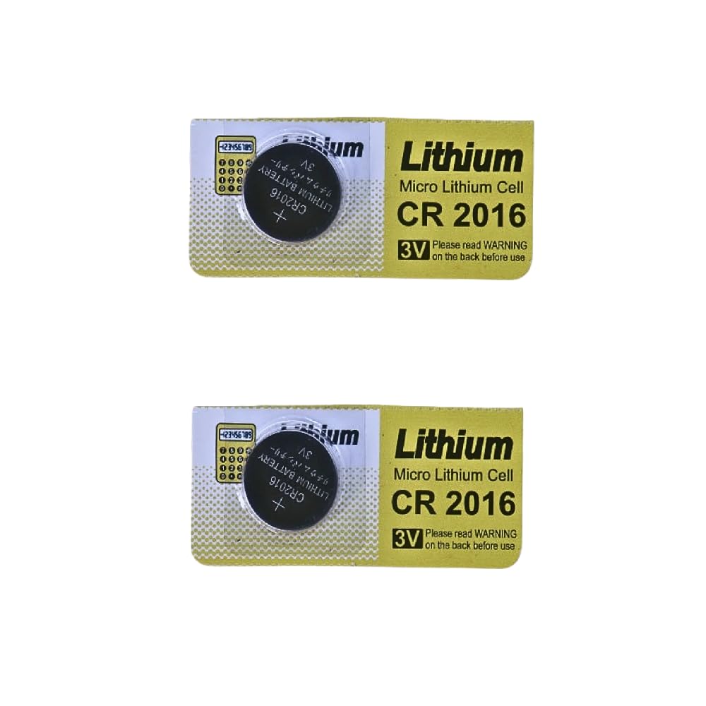 CR 2016 Lithium Coin Cell Battery (3V) | Suitable for Watches, Toys, Remotes, Key Fobs, and Electronic Devices | Multi use (Pack of 2)-image-19
