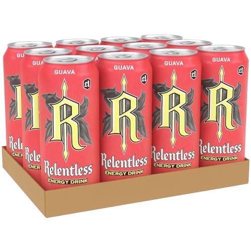 Relentless Guava Energy Drink 500ml Pack of 12