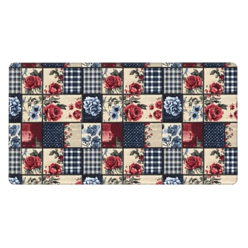Tapis de souris de jeu grand format vintage pour bureau et ordinateur
